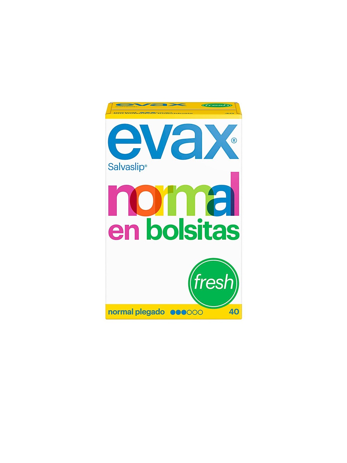 Evax SALVASLIP normale fresh in bustine 40 unit donna