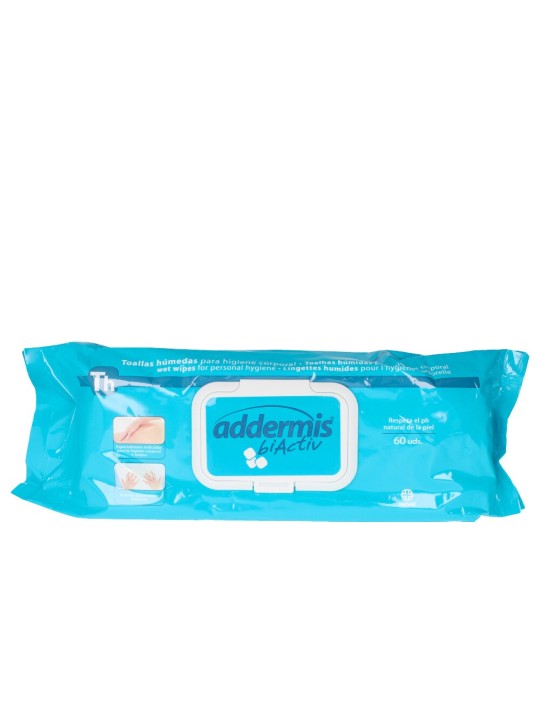 Indasec ADDERMIS BIACTIV salviette umidificate per adulti 60 unit unisex