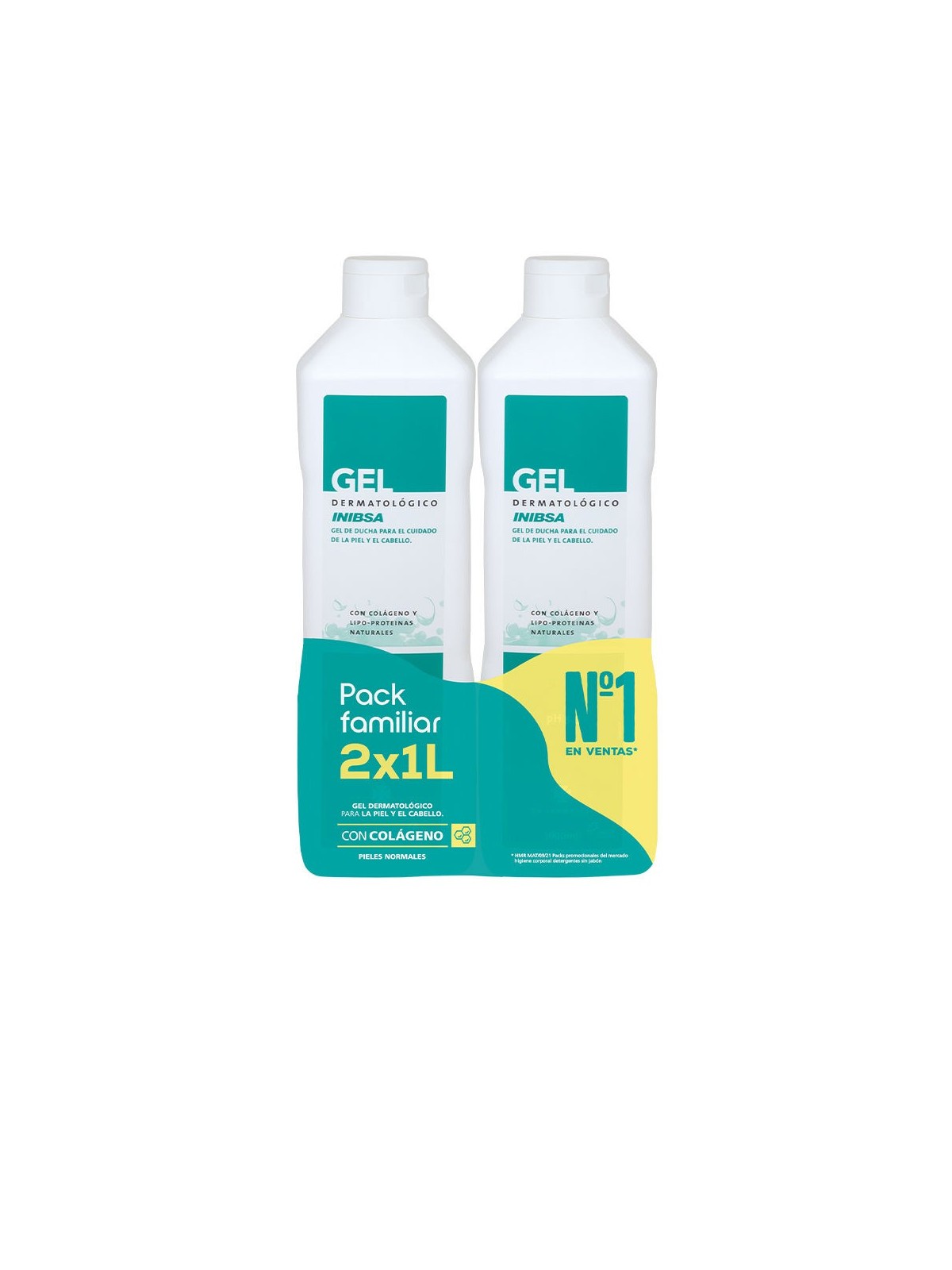 Inibsa GEL DERMATOLOGICO LOTTO 2 x 1000ml unisex