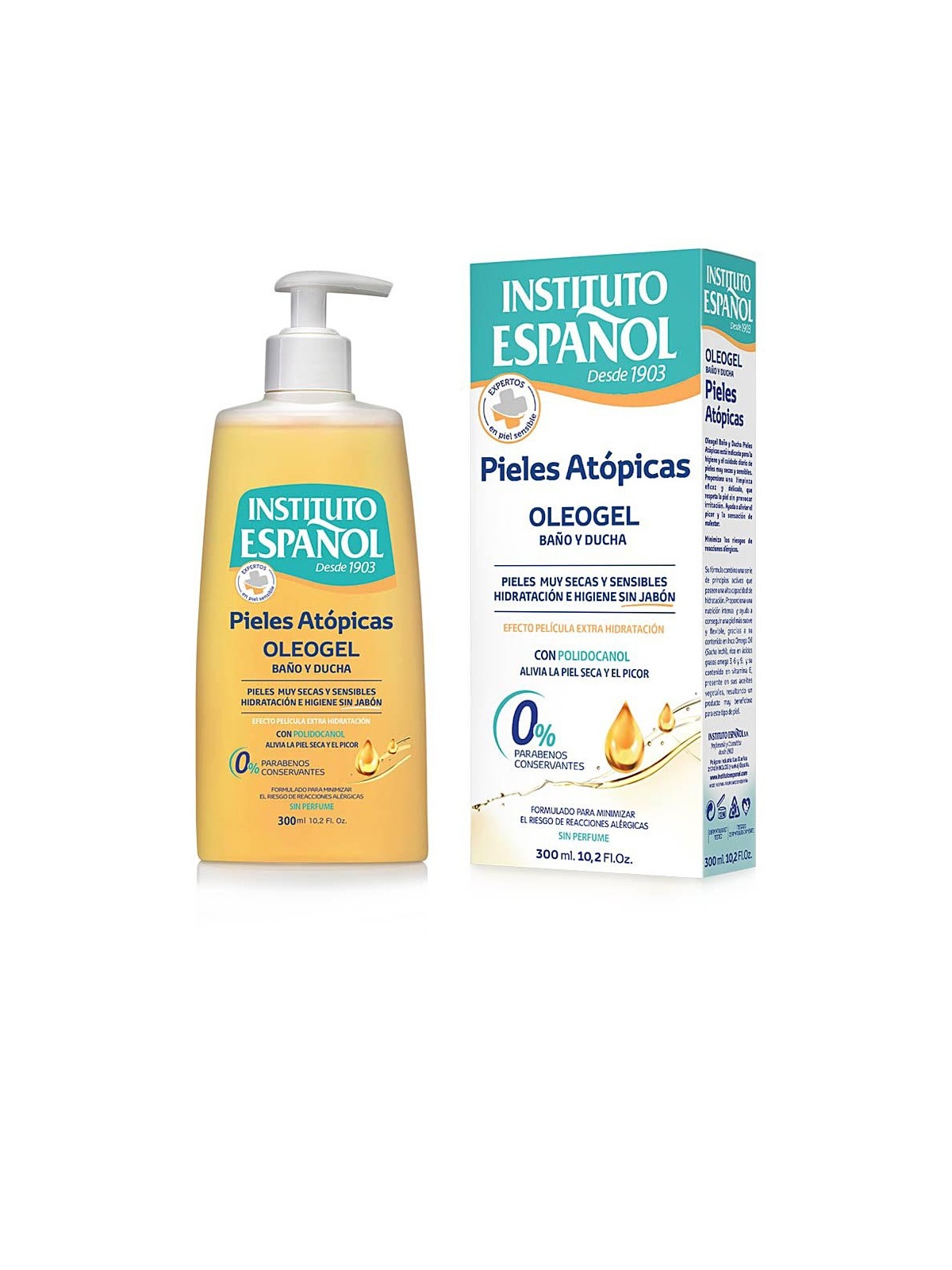 Gel da bagno oleogel PELLE ATOPICA 300ml unisex