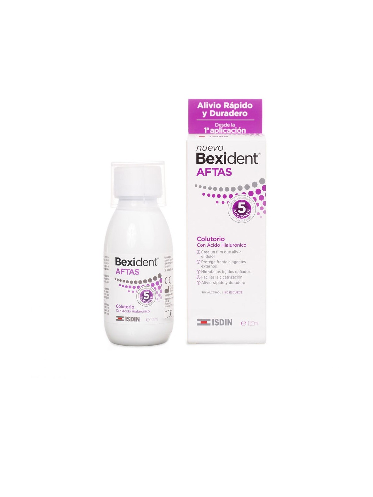 Isdin BEXIDENT AFTAS Collutorio 120ml Unisex
