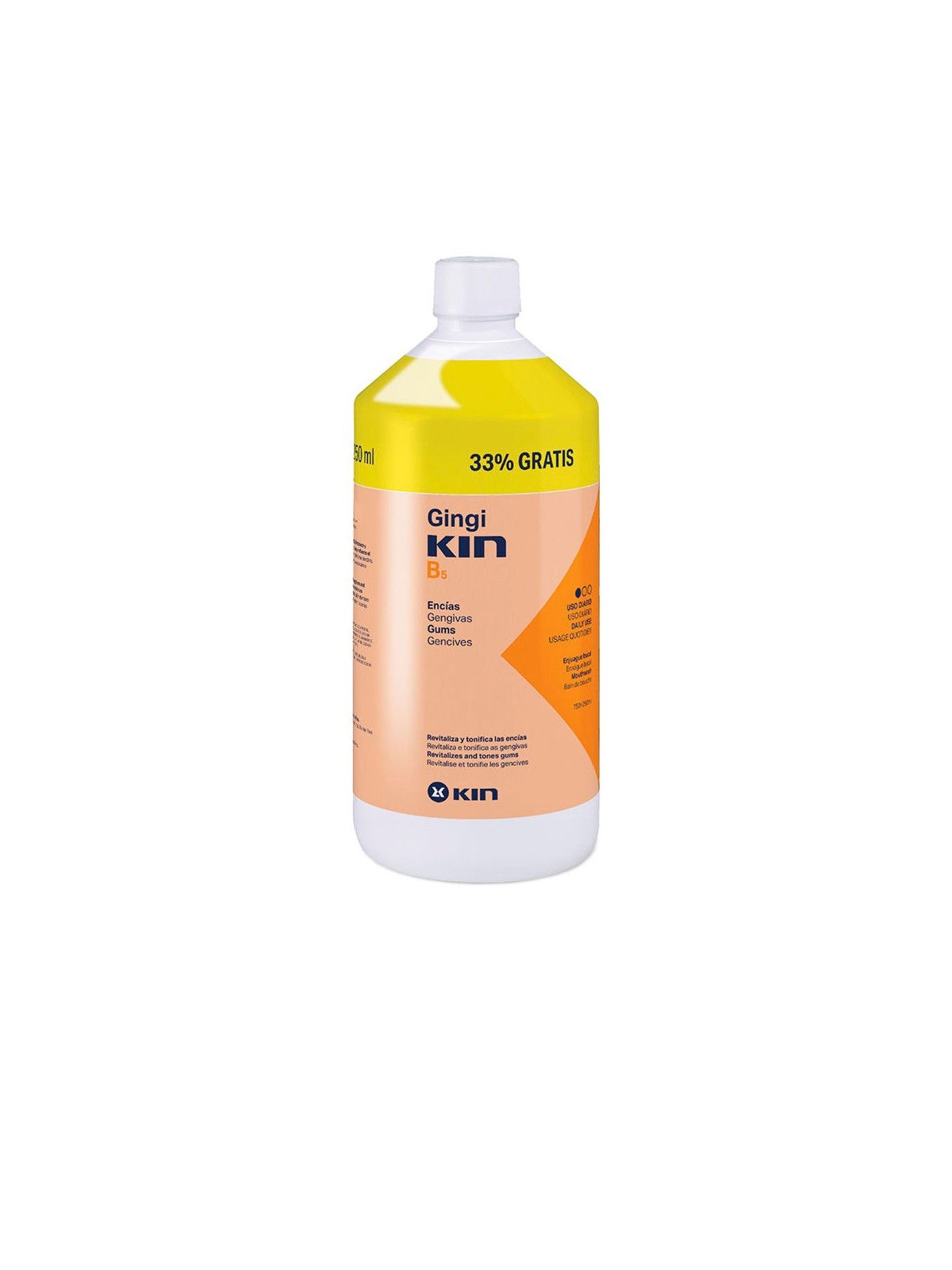Kin GINGIKIN B5 collutorio 1000ml unisex