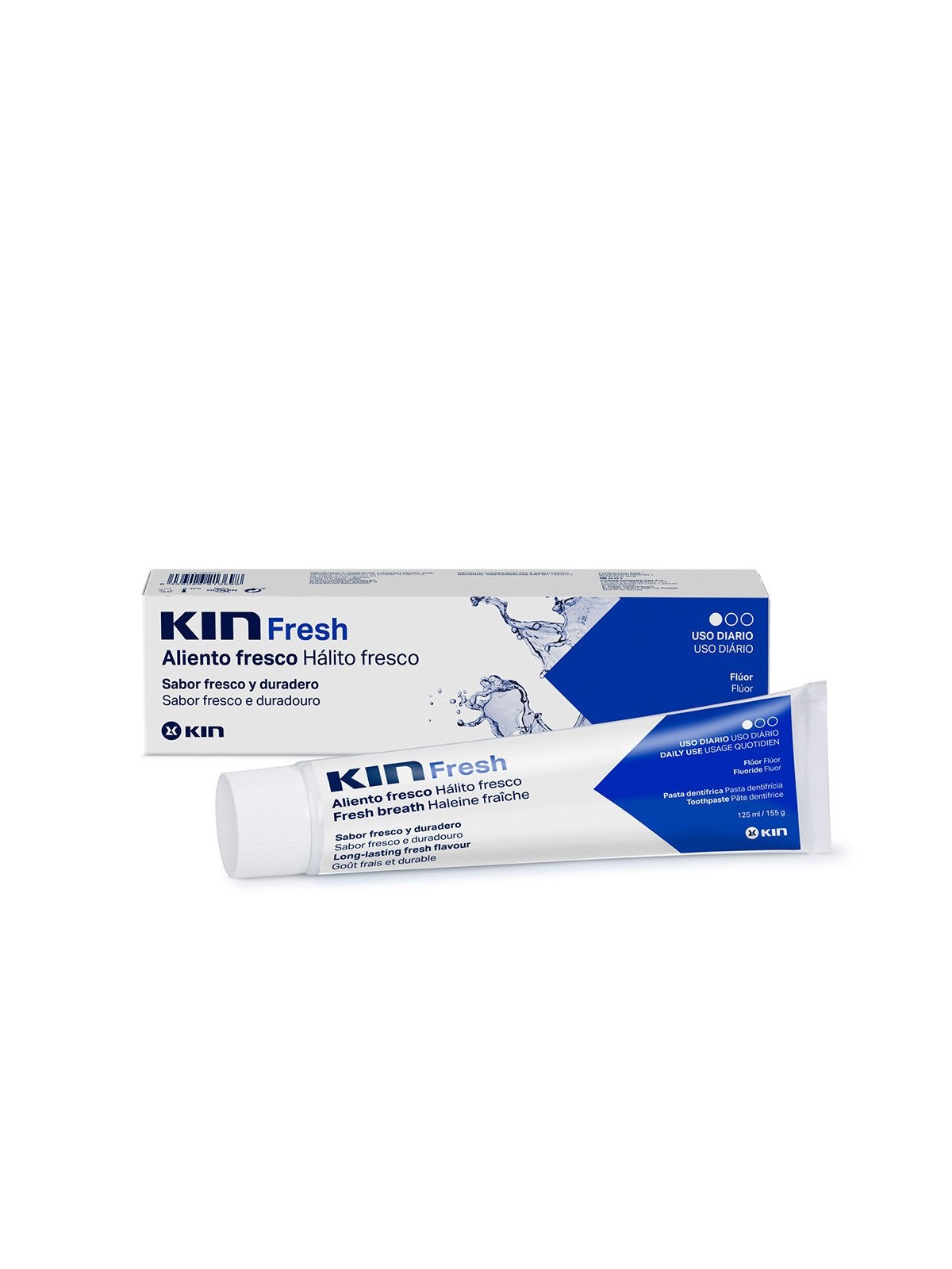 Kin KIN FRESH respiro fresco pasta dentifricia 125ml unisex