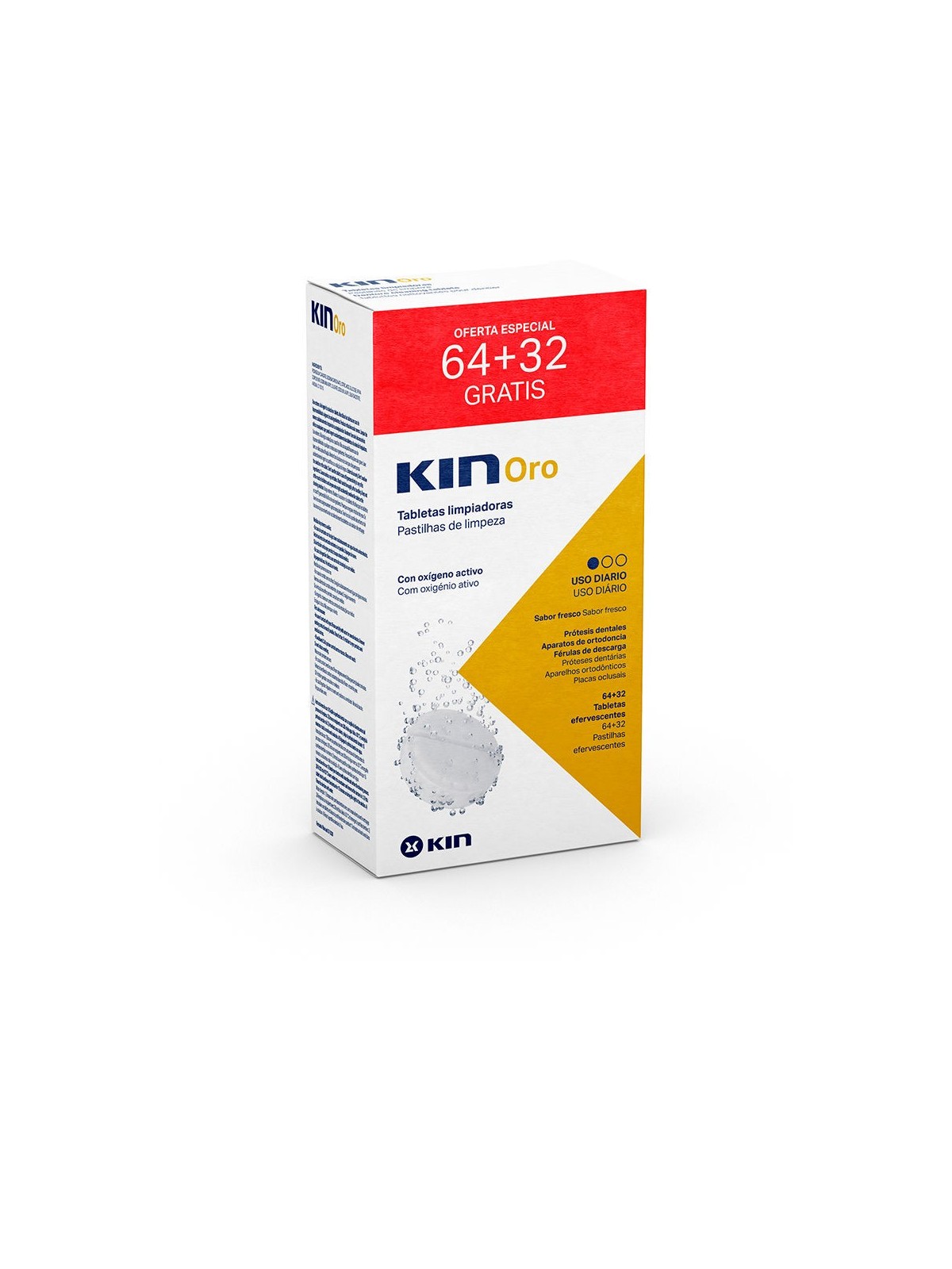 Kin KIN ORO compresse pulenti 64   32 unit unisex