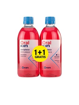 Kin ORALKIN Collutorio AntiPlacca set 2 pezzi unisex