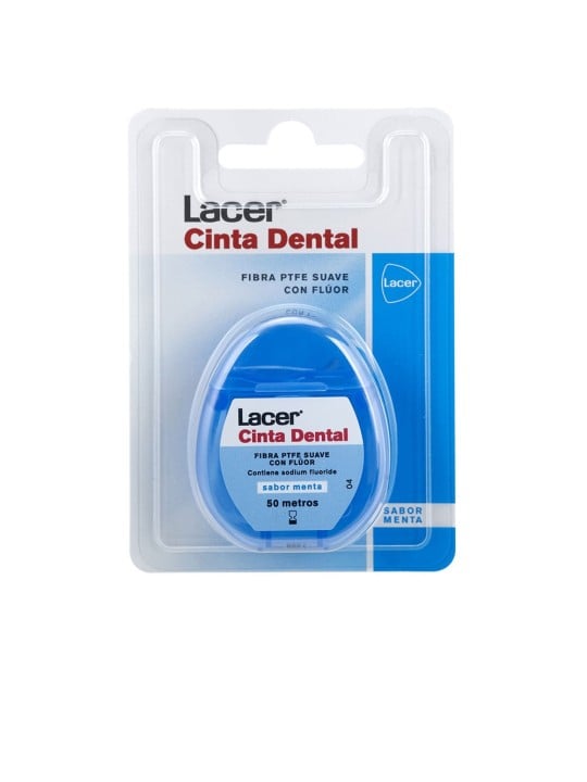 Cinta dentale PTFE menta 50m Lacer