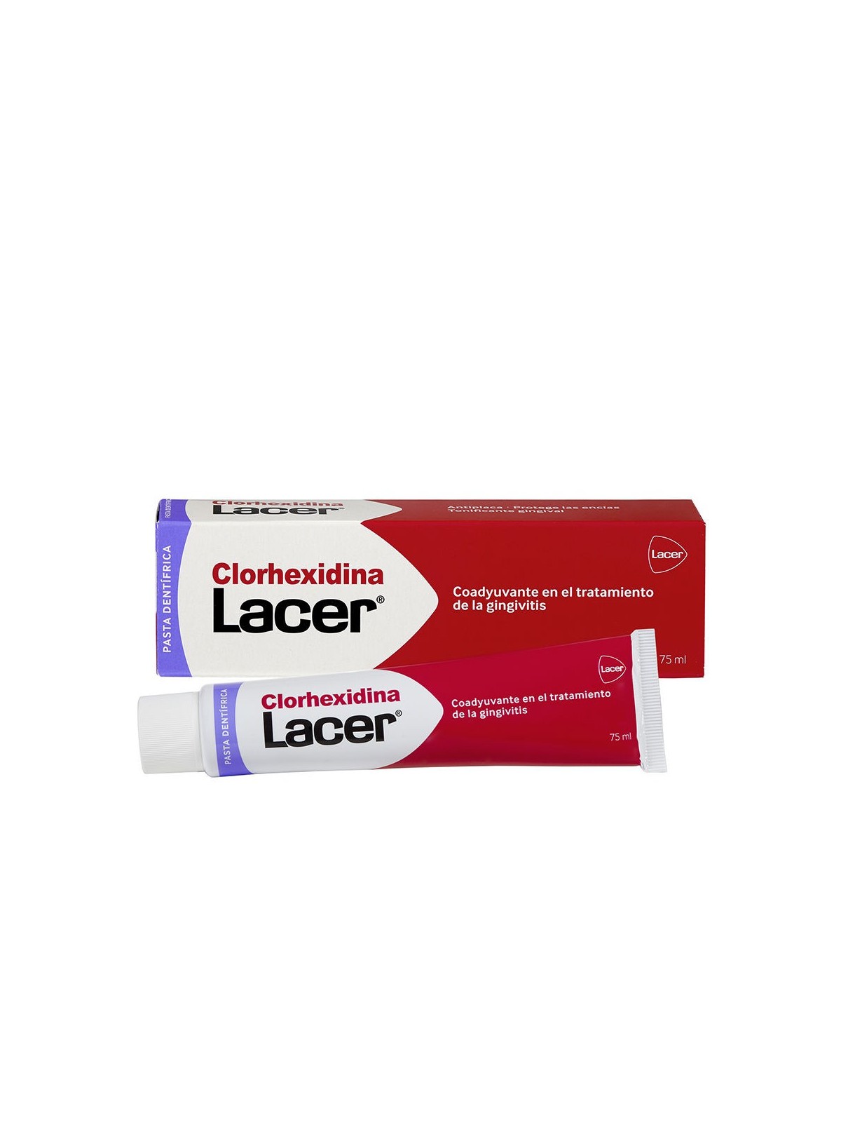 Lacer CLORHEXIDINA pasta dentifricia 75ml unisex