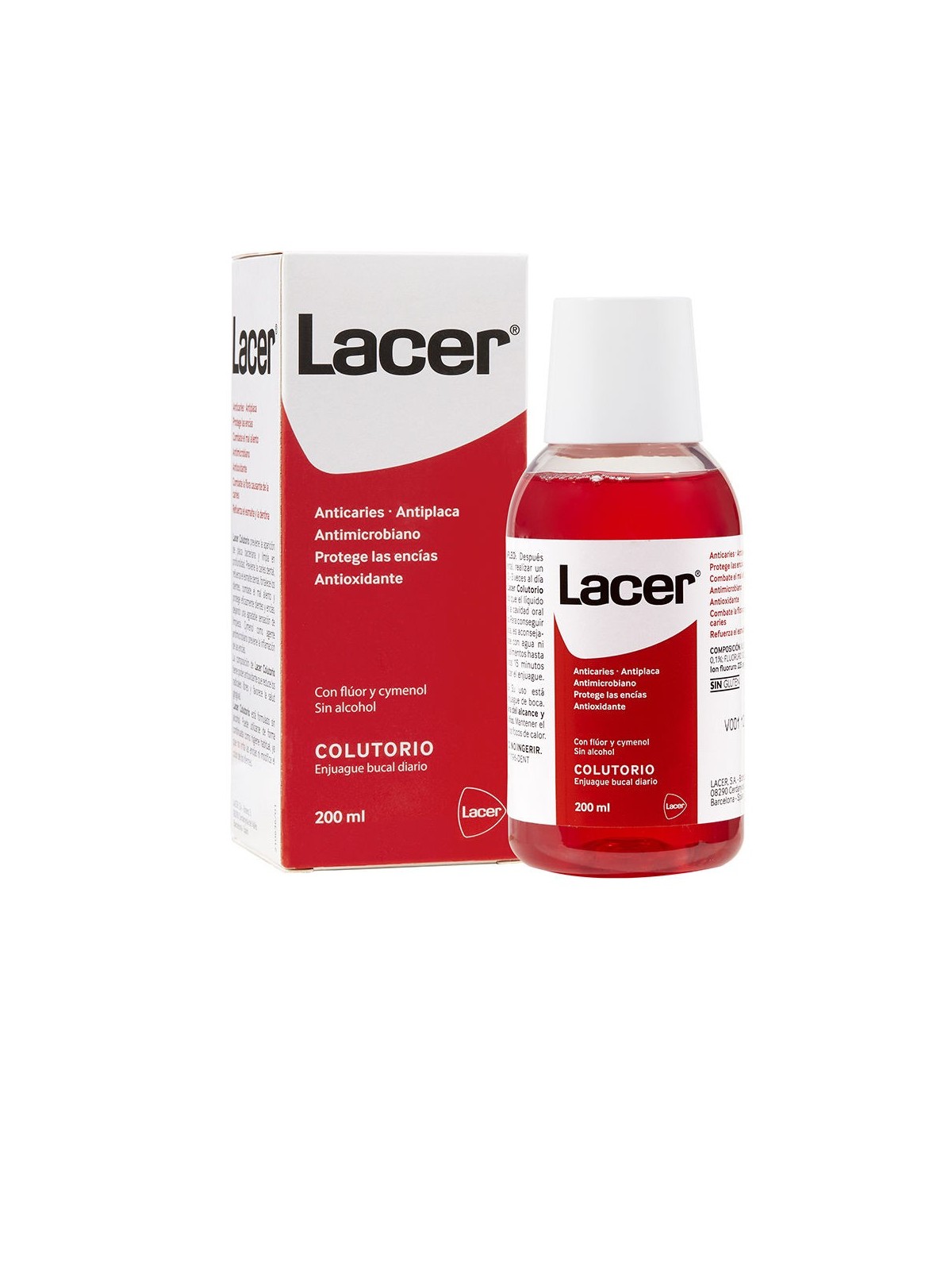 Lacer COLUTORIO risciacquo orale quotidiano 200ml unisex