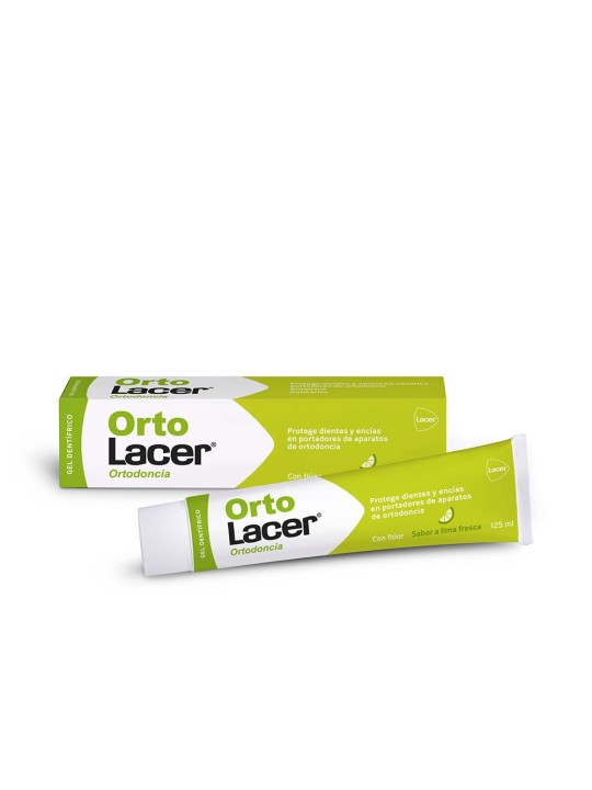 Lacer ORTOLACER gel dentifricio limone 125ml unisex