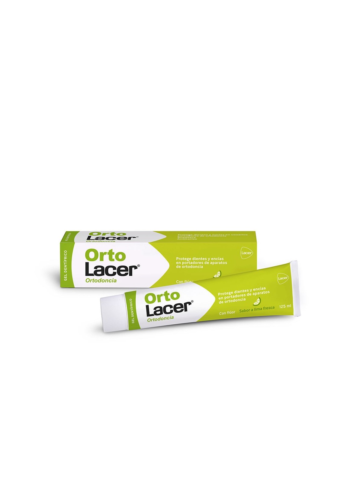 Lacer ORTOLACER gel dentifricio limone 125ml unisex