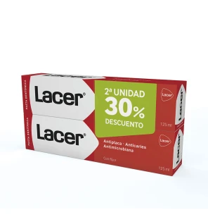 Lacer Pasta Dentifrica Set 2 unit Unisex