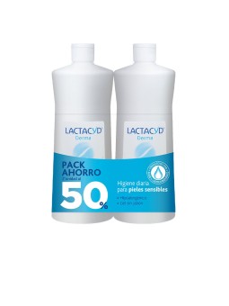 Gel doccia Lactacyd Derma 2 x 1000ml unisex