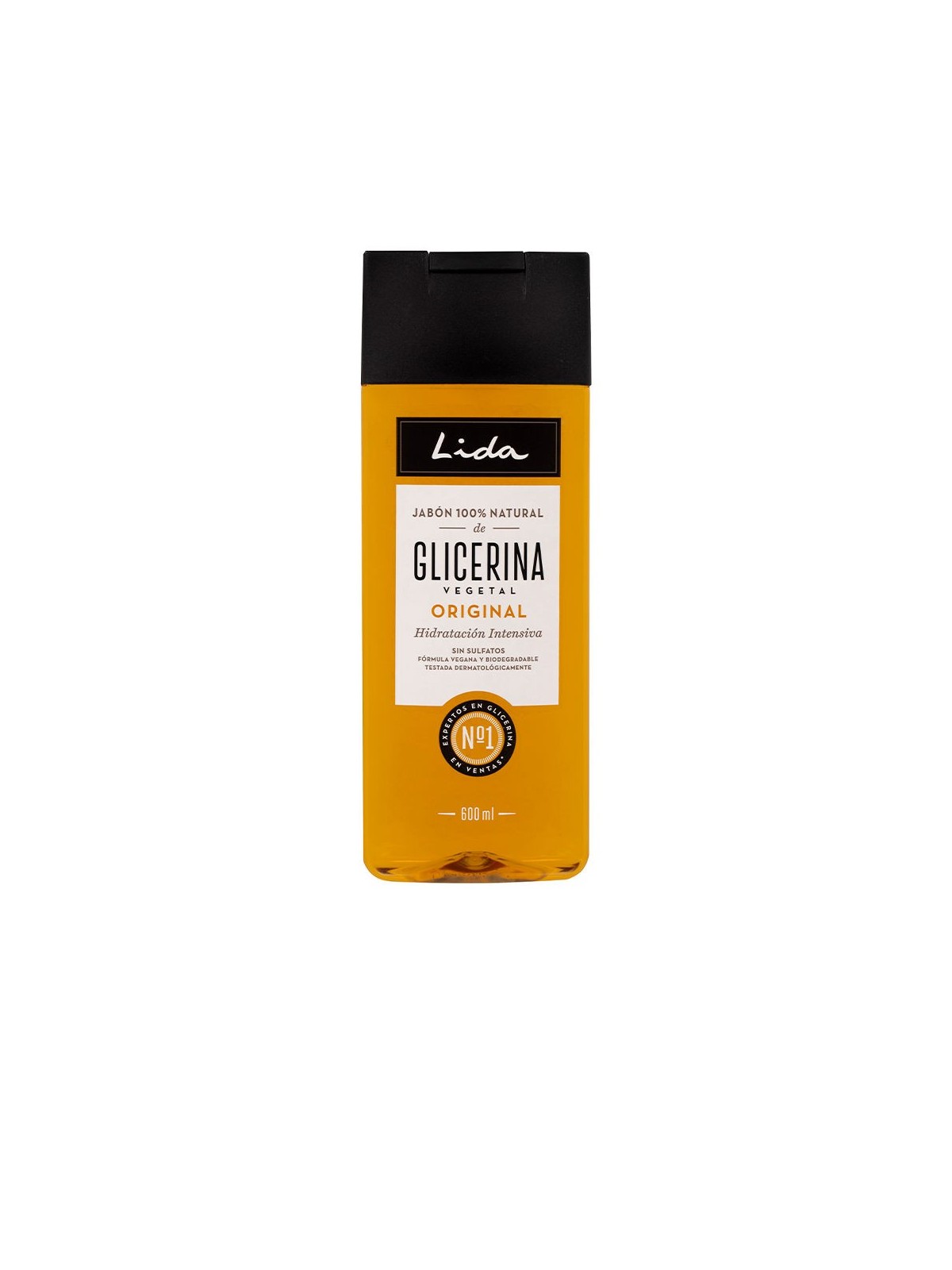 Lida 100% Natural Glycerin Soap 600ml