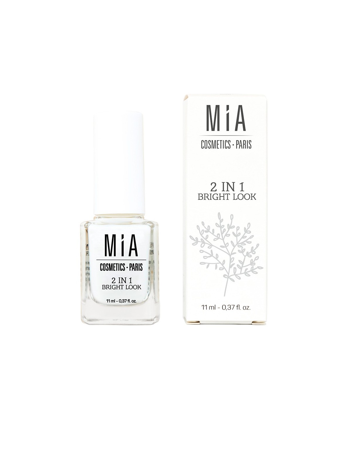 Mia Cosmetics Paris 2 IN 1 SGUARDO LUMINOSO trattamento UNGHIE 11ml donna