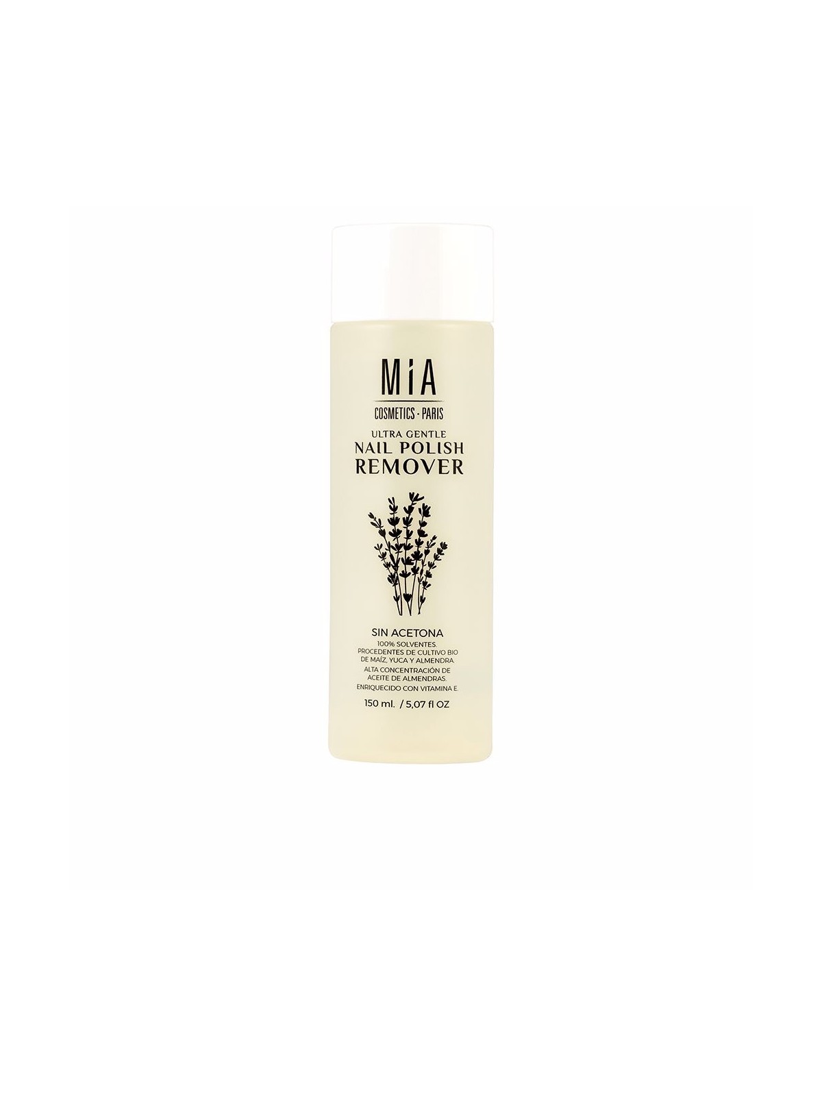 Mia Cosmetics Paris ULTRA GENTLE rimuovi smalto per unghie 150ml donna