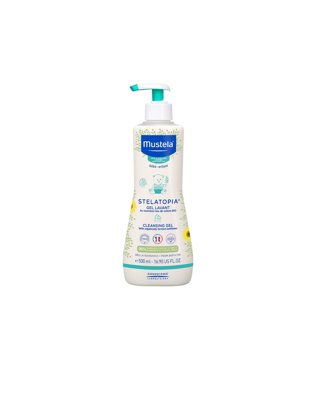 Mustela Cleansing Gel unisex 500ml