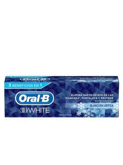 Oralb 3D WHITE BIANCO ARTICO pasta dentifricia 75ml unisex