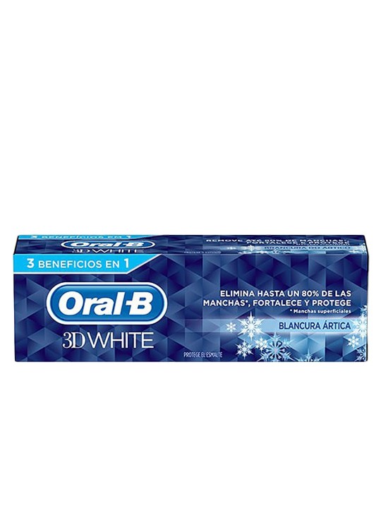Oralb 3D WHITE BIANCO ARTICO pasta dentifricia 75ml unisex