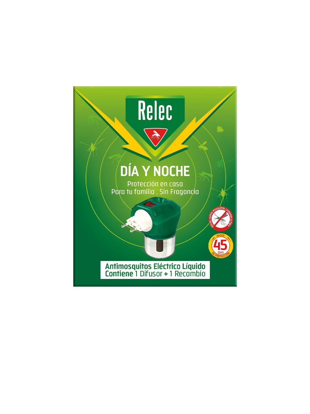 Relec RELEC dispositivo dï¿½ï¿½a y noche 1 difusor   1 recambio unisex