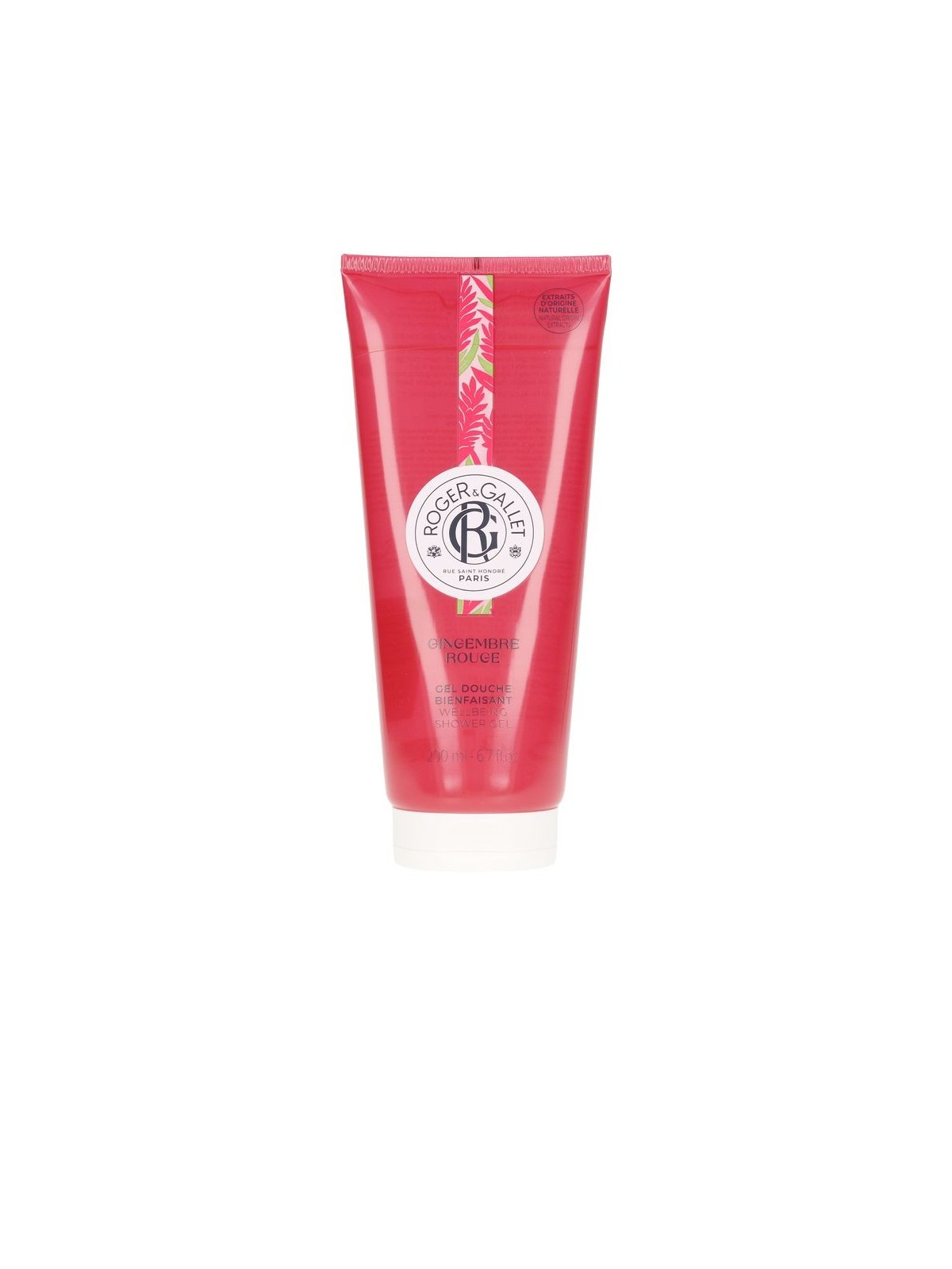 Gel doccia benessere Roger & Gallet GINGEMBRE ROUGE 200 ml