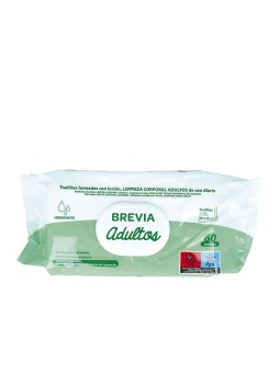 Salustar BREVIA salviette con lozione per pulizia adulti 30x20 cm 60 unit unisex