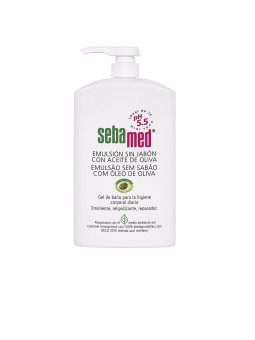 Sebamed EMULSIN SIN JABN gel de bao con aceite de oliva 1000ml unisex