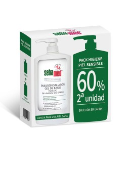 Gel doccia senza sapone Sebamed EMULSION 2 x 750ml unisex