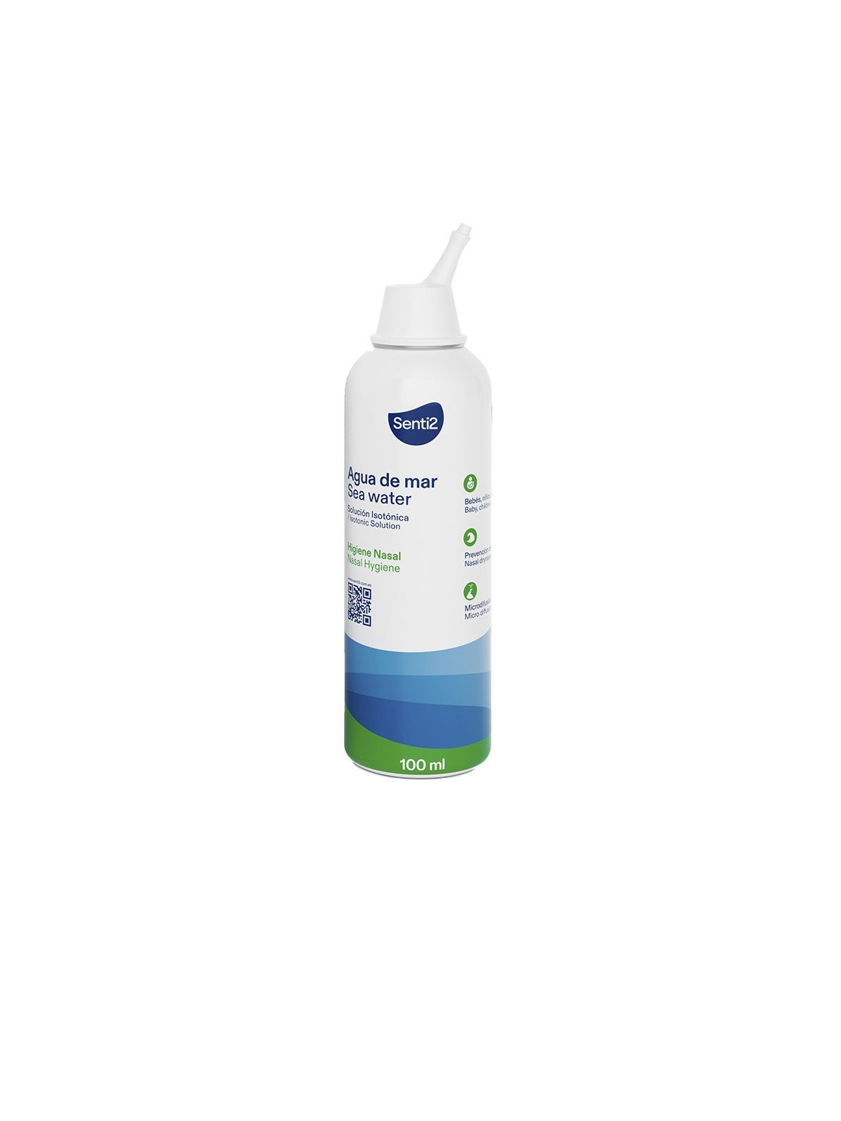 Senti2 Spray Nasale per la Cura del Naso 100ml unisex