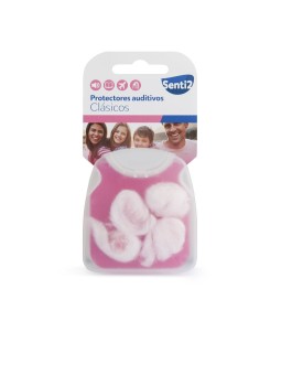Senti2 PROTEZIONI ACUSTICHE classiche cera 4 unit unisex