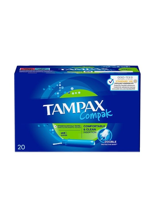 Tampax TAMPAX COMPAK tampone super 20 unit donna
