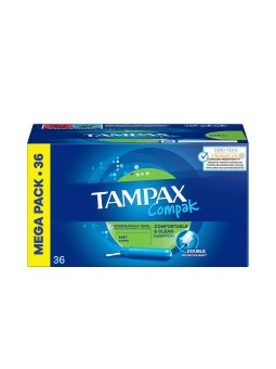 Tampax TAMPAX COMPAK tampone super 36 unit donna