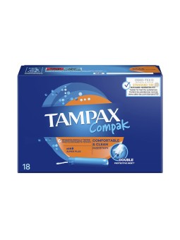 Tampax TAMPAX COMPAK tampone super plus 18 unit donna