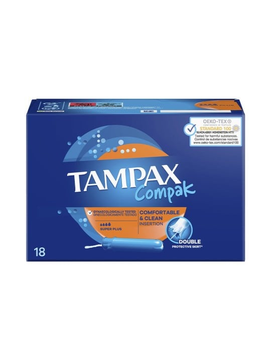Tampax TAMPAX COMPAK tampone super plus 18 unit donna