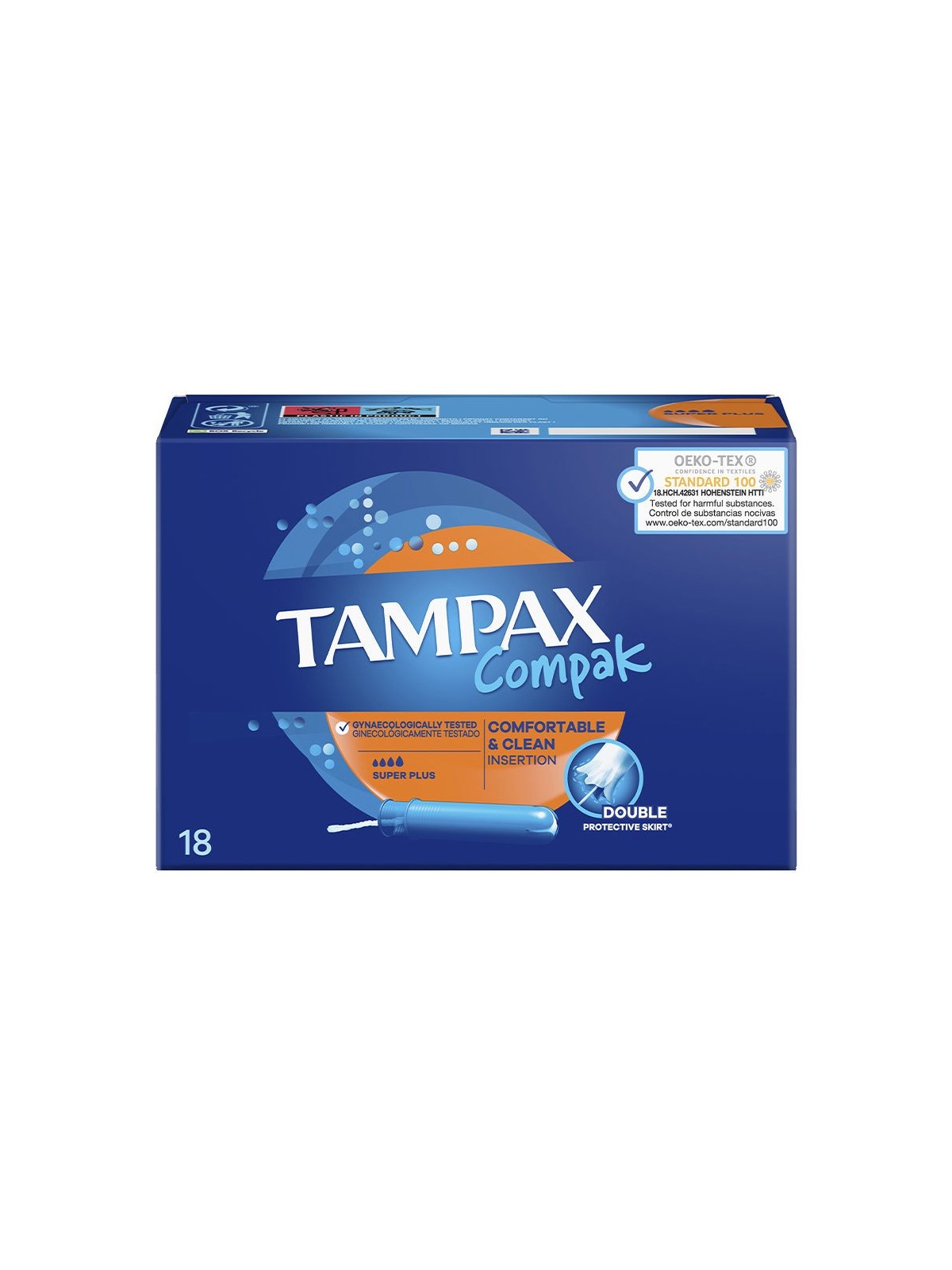 Tampax TAMPAX COMPAK tampone super plus 18 unit donna