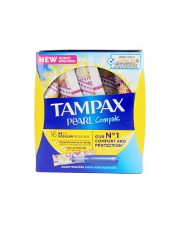 Tampax Pearl Compak Assorbente Intimo Regolare Pacchetto 75ml Donna