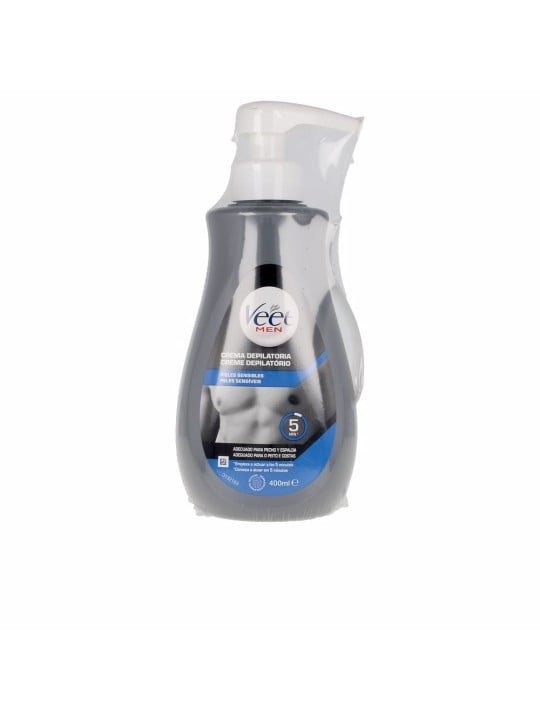 Veet Crema Depilatoria Pelle Sensibile 400ml Uomo