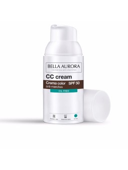 Bella Aurora CC CREAM antimacchie senza olio SPF50 30ml donna