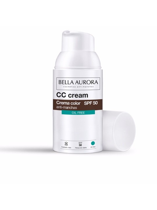 Bella Aurora CC CREAM antimacchie senza olio SPF50 30ml donna