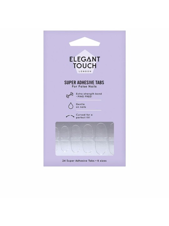Elegant Touch SUPER ADHESIVE tabs 24 unit unisex