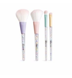Idc Institute Candy Makeup Brushes Set 4 Pieces