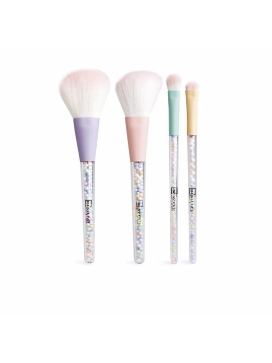 Idc Institute Candy Makeup Brushes Set 4 Pieces