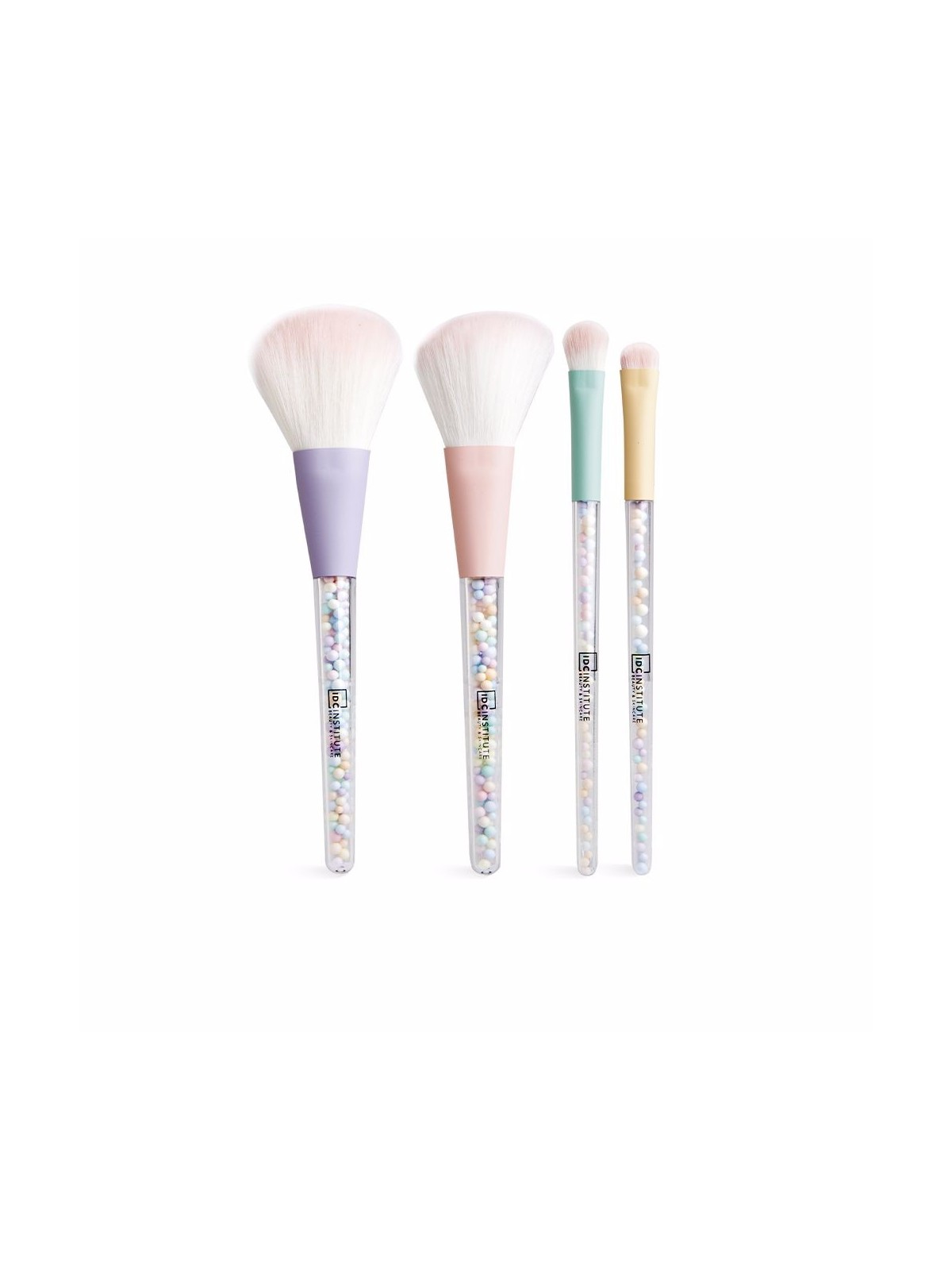 Idc Institute Candy Makeup Brushes Set 4 Pieces
