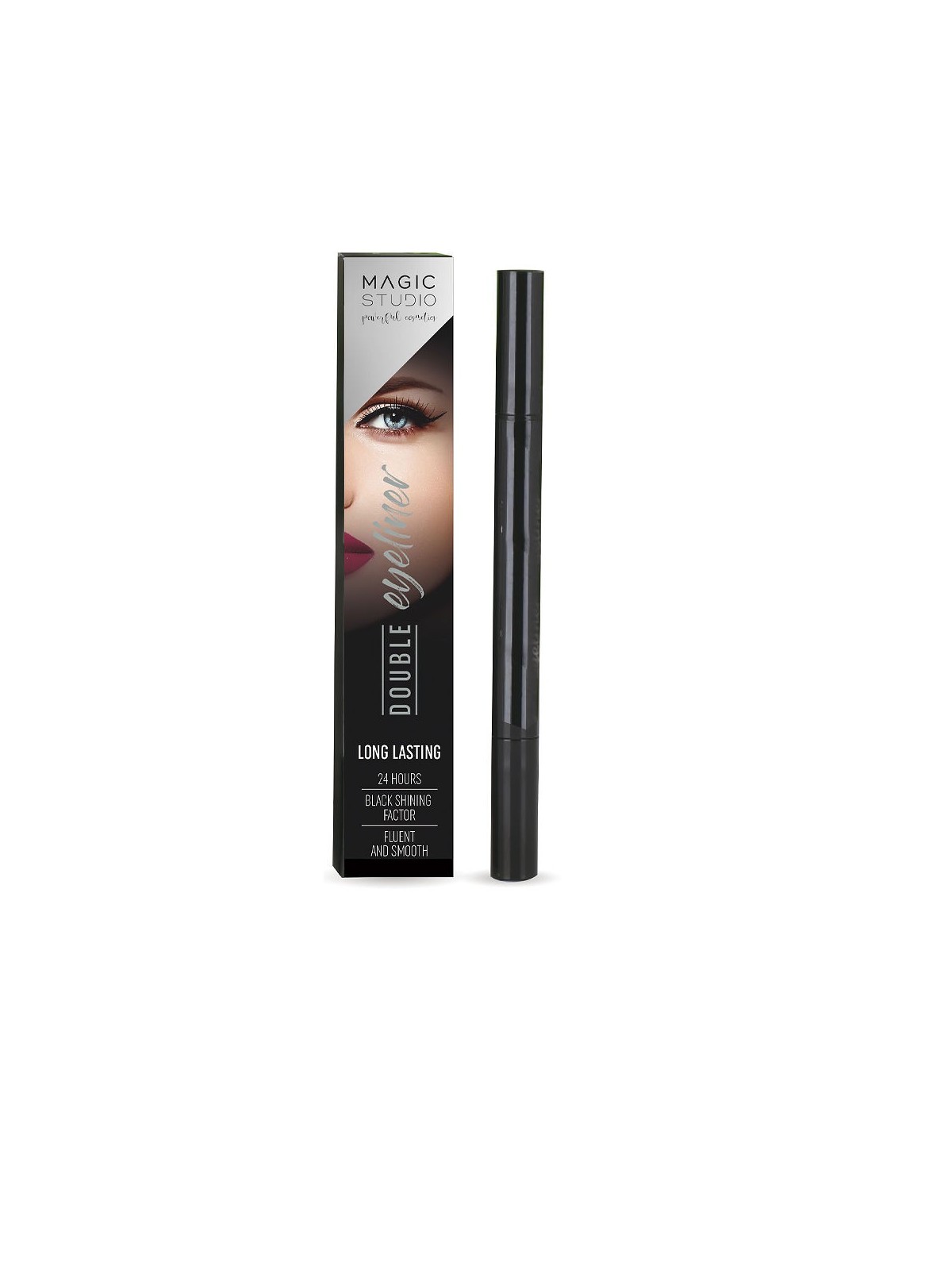 Magic Studio DOUBLE Eyeliner 12 gr Unisex