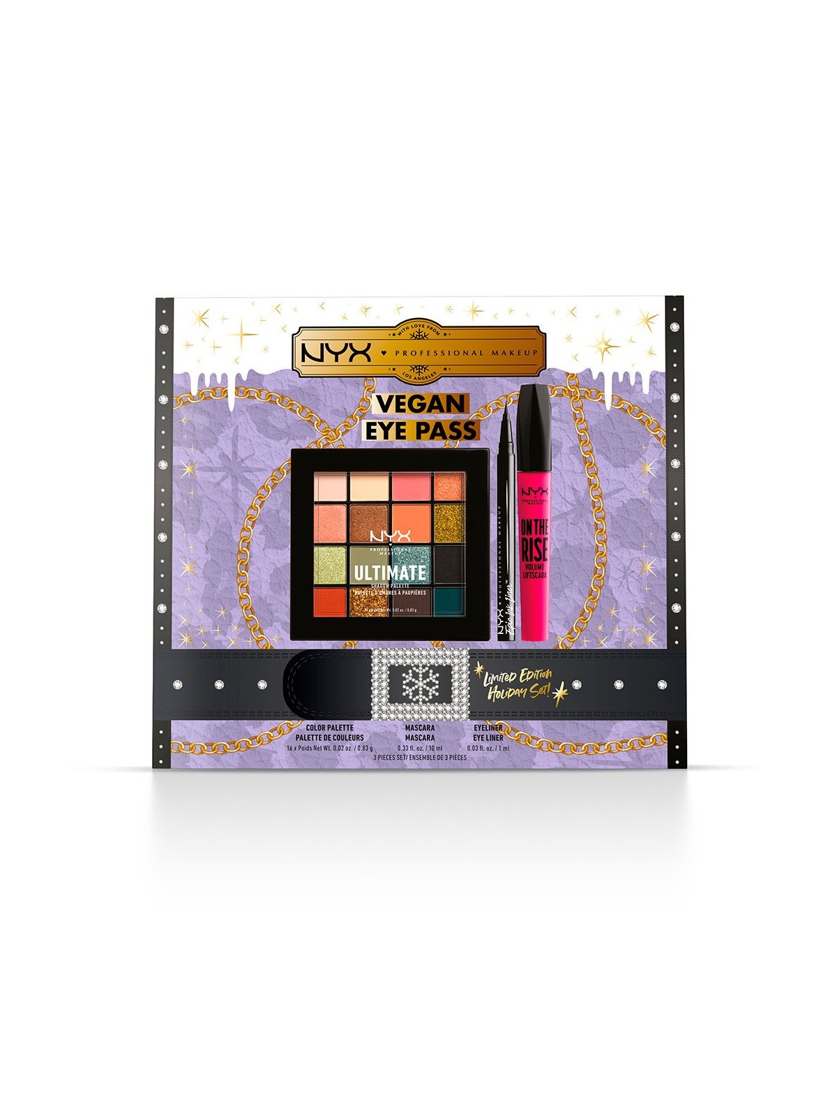 Set vegano per occhi Nyx Professional Make Up Pass Edizione Limitata