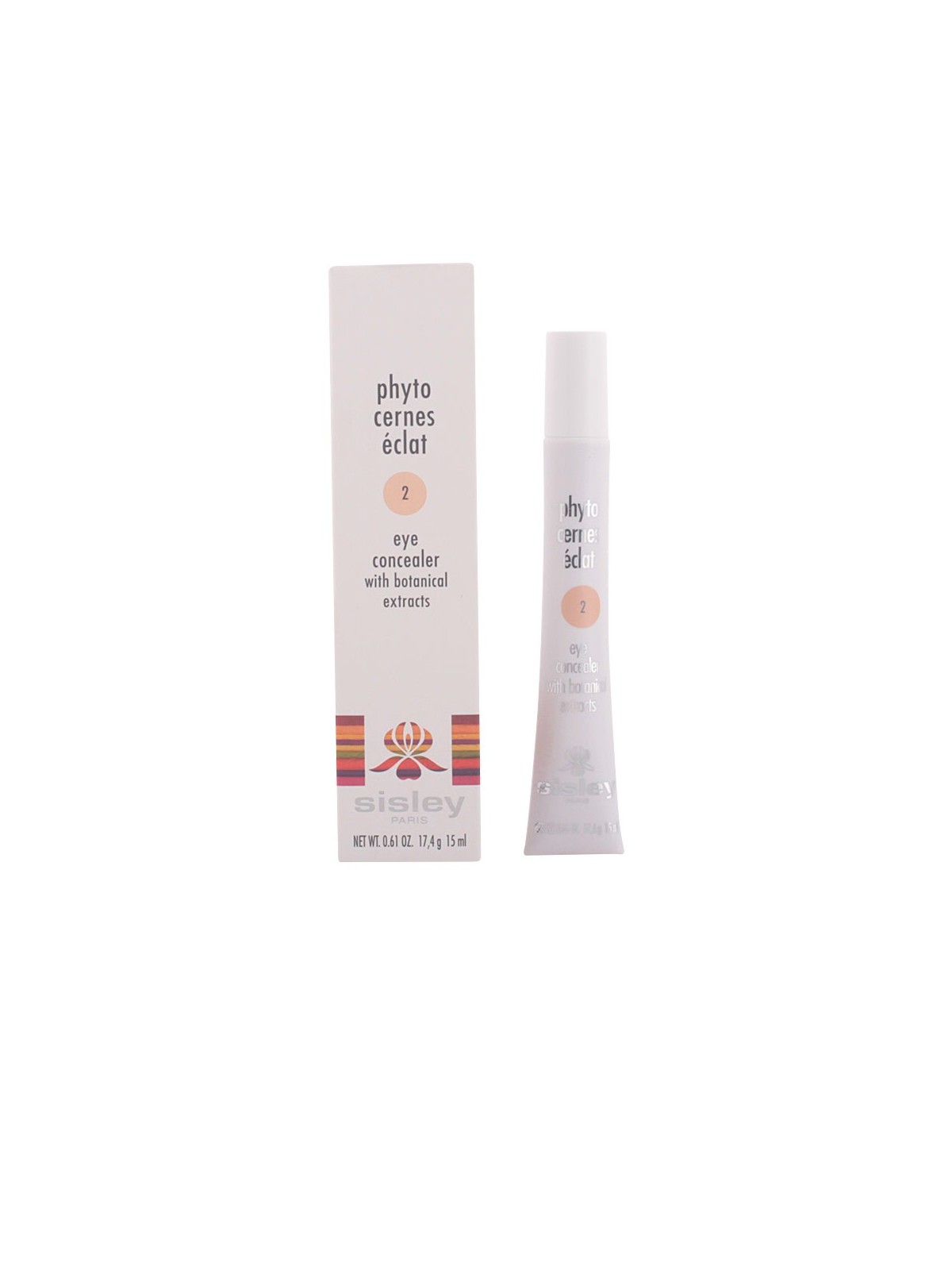 Correttore illuminante Sisley Phyto Cernes Éclat 15ml, tono 02