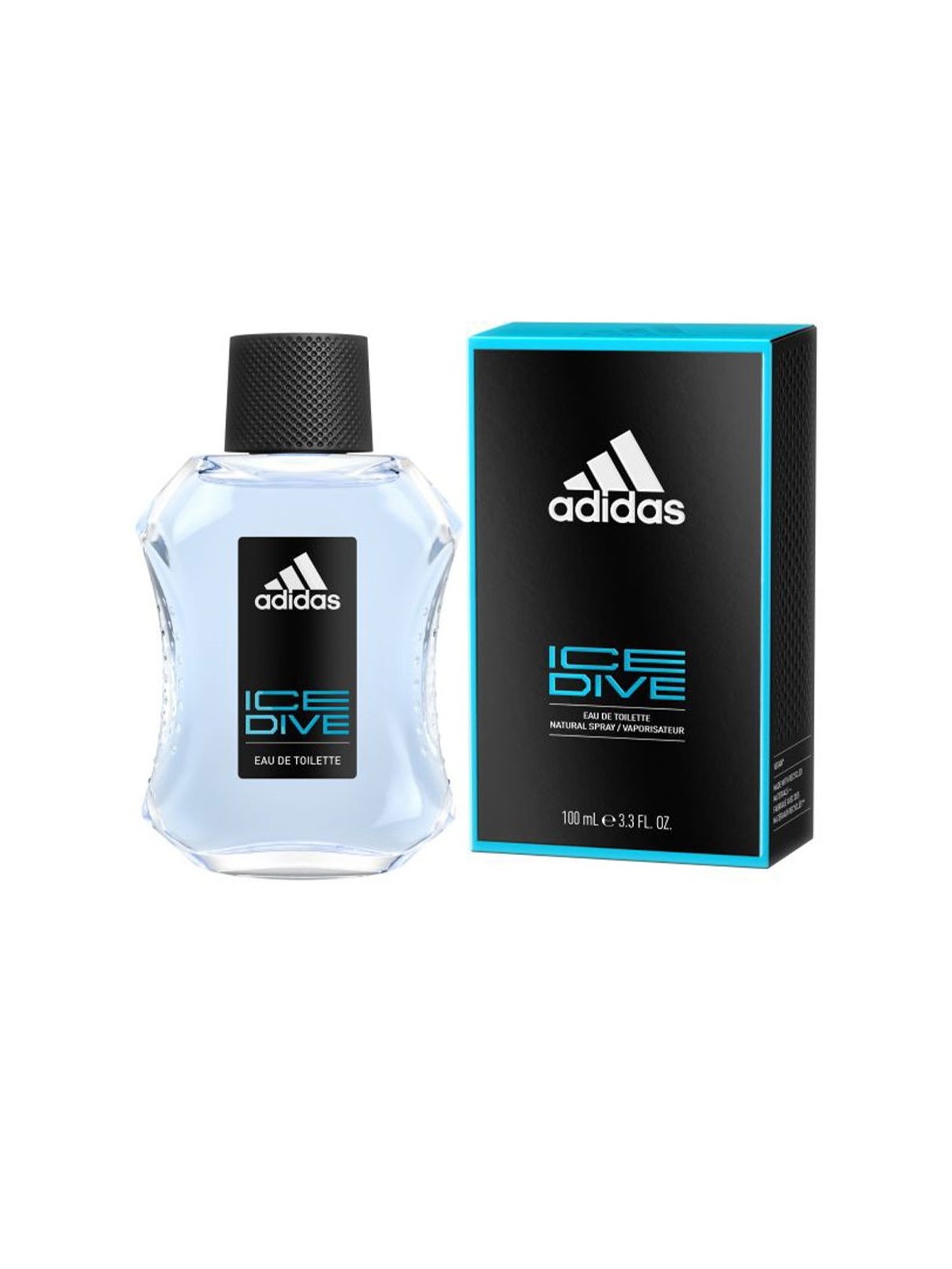 Adidas Immersione nel ghiaccio eau de toilette uomo 100ml
