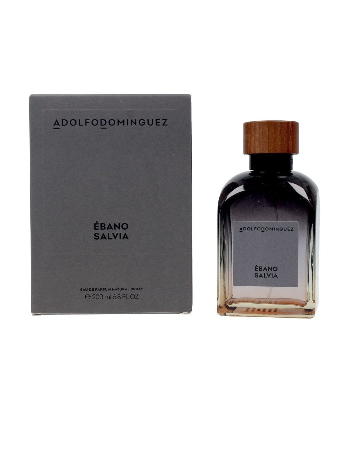 Adolfo Dominguez BANO SALVIA eau de parfum spray 200ml uomo