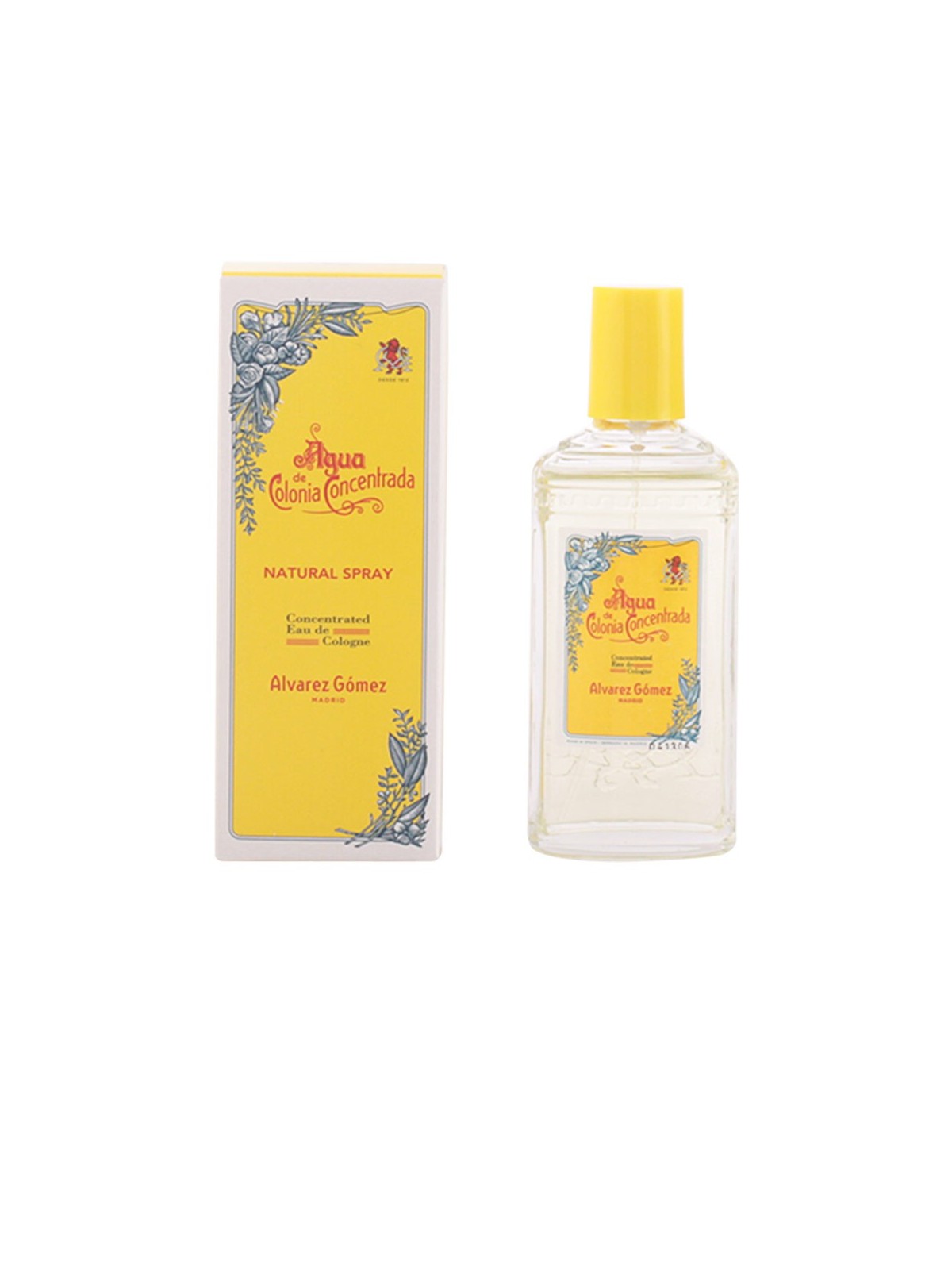 Agua de Colonia Concentrata Spray 80ml fragranza unisex intensa e duratura