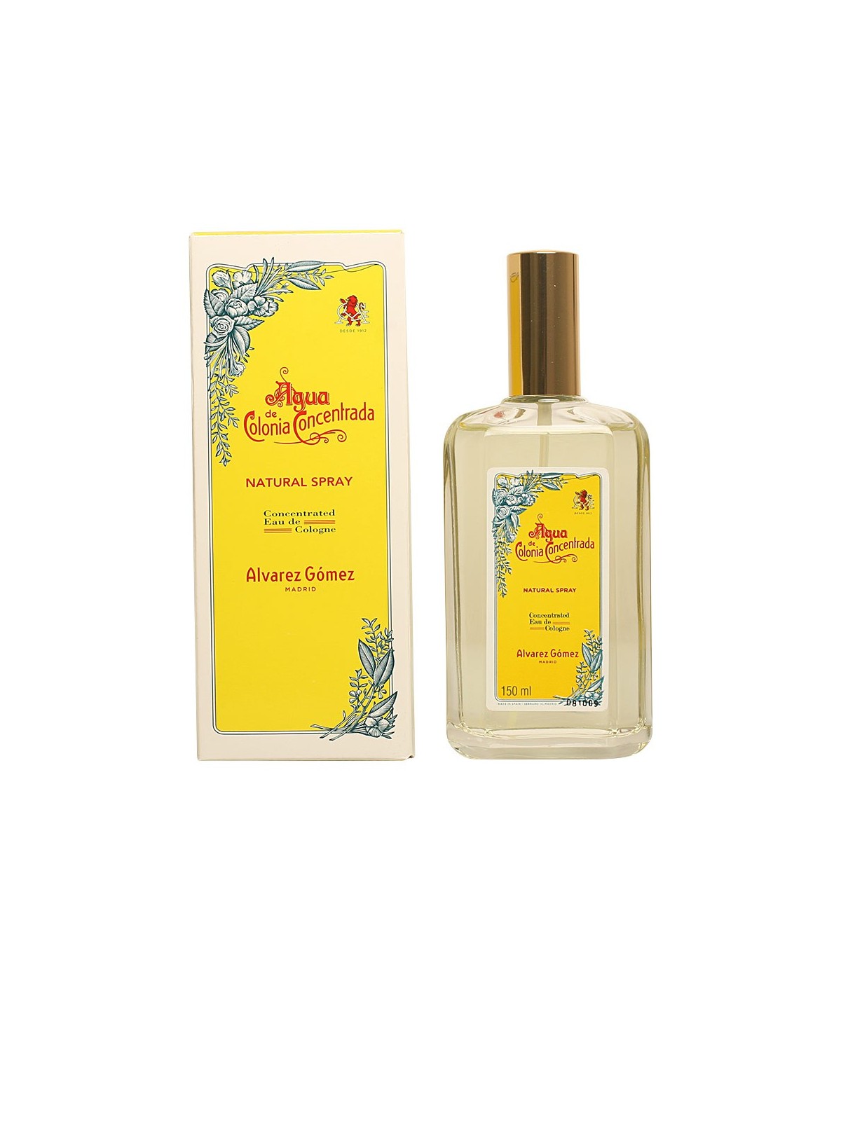 Alvarez Gomez Agua de Colonia Concentrada EDC Vapo 150ml unisex