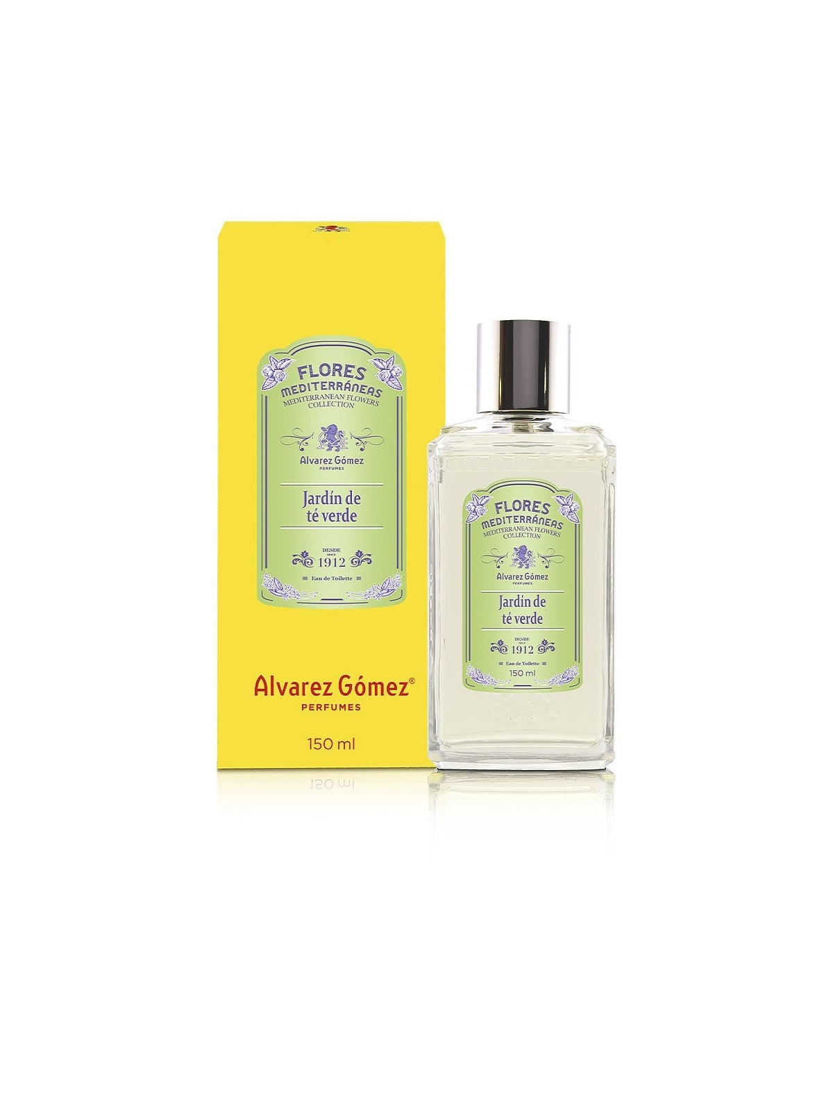 Alvarez Gomez FLORES MEDITERRANEAS jardin t verde eau de toilette spray 150ml donna